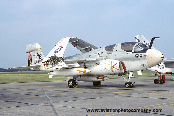 US Navy VAQ-133 Grumman EA-6B Prowler 158802/AB-612 (1977)
