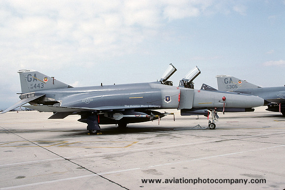 USAF 35 FW 20 FS McDonnell F-4E Phantom 68-0443/GA (1992)