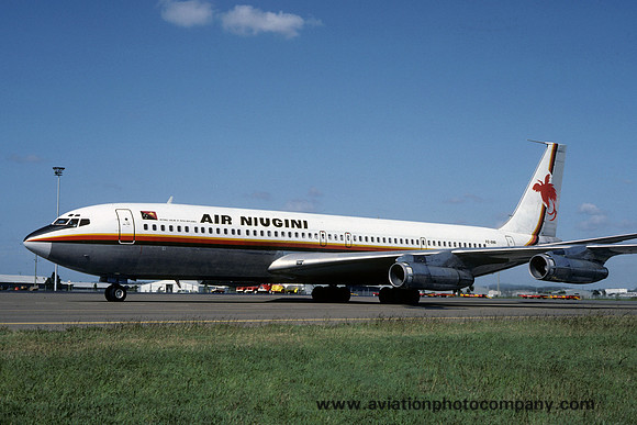 Air Niugini Boeing 707-300C P2-ANA (1983)