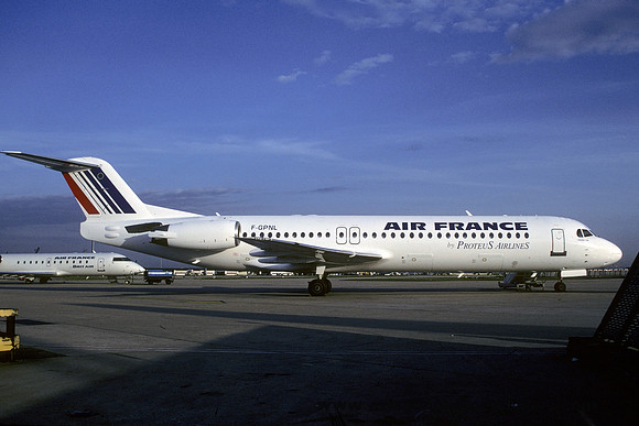 Air France/Proteus Airlines Fokker F-100 F-GPNL (2000)