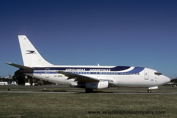 Aerolineas Argentinas Boeing 737-200 LV-ZRD (2000)