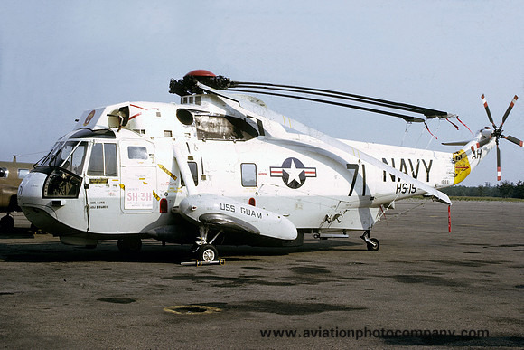 US Navy HS-15 Sikorsky SH-3H Sea King 151551/AH-71 (1973)