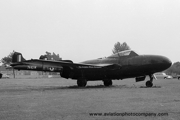 RAF De Havilland Venom NF.2 7443M at Debden (1967)