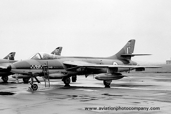 RAF 229 OCU 79 Squadron Hawker Hunter F.6 XJ639/50 (1970)