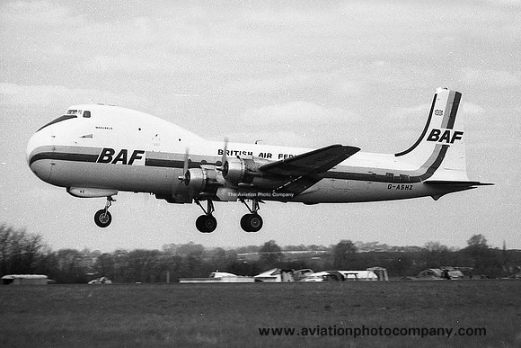 British Air Ferries Douglas C-54 Carvair G-ASHZ (1968)