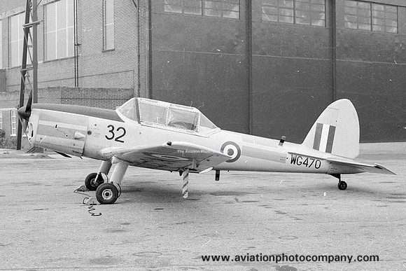 RAF 2 FTS DHC-1 Chipmunk T.10 WG470