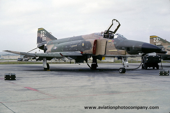 USAF 18 TFW 15 TRS McDonnell RF-4C Phantom 68-0550/ZZ (1979)