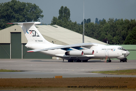 Aviacon Ziotrans Ilyushin Il-76TD RA-76846 at Eindhoven (2013)