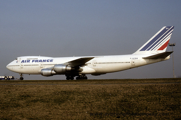 Air France Boeing 747-200 F-GCBA (1983)