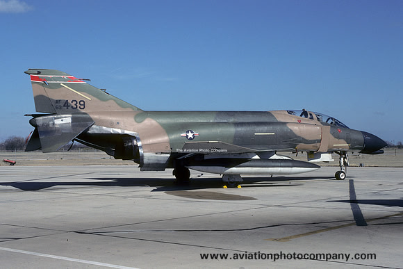 USAF Texas ANG 182 TFS McDonnell F-4C Phantom 63-7439 (1979)