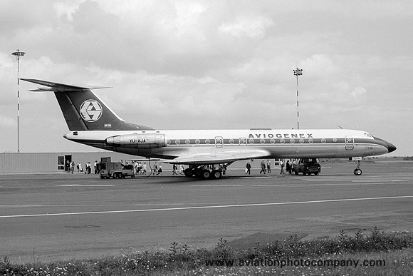 Aviogenex Tupolev Tu-134 YU-AJA (1978)