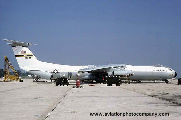 USAF 60 MAW Lockheed C-141B Starlifter 65-0234 (1980)