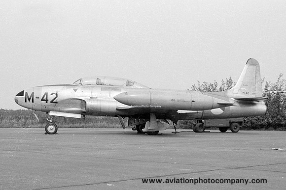 Dutch Air Force Lockheed T-33A M-42 (1971)