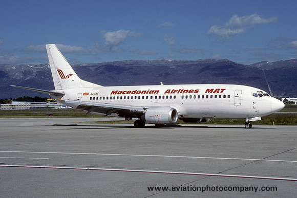 MAT Macedonian Airlines Boeing 737-300 Z3-ARF (2000)