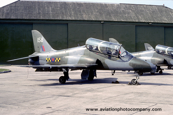 RAF 2 TWU 63 Squadron Hawker Siddeley Hawk T.1 XX158 (1984)