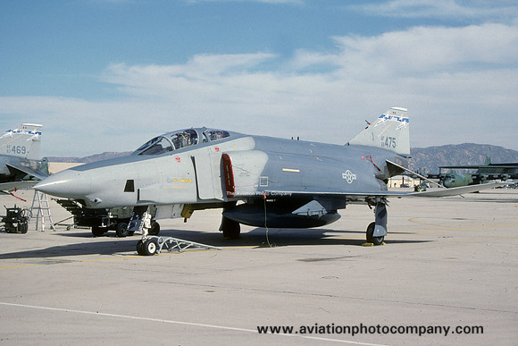 USAF California ANG 196 TRS McDonnell RF-4C Phantom 66-0475 (1991)