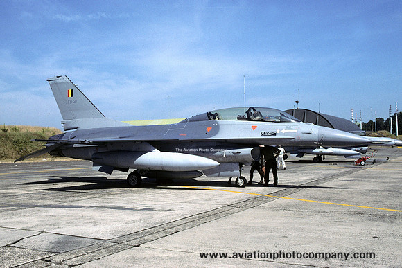 Belgian Air Force GD F-16BM Fighting Falcon FB-21 (2005)