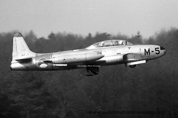Dutch Air Force Lockheed T-33A M-5 (1972)