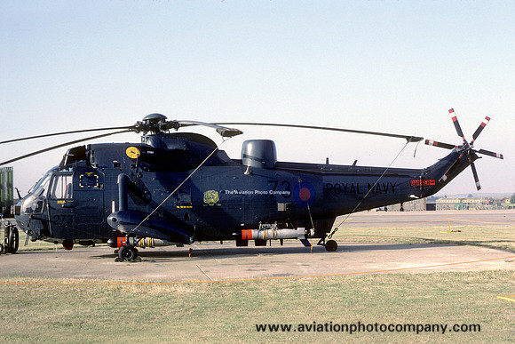 Royal Navy 814 Squadron Westland Sea King HAS.5 ZA167/283 (1983)