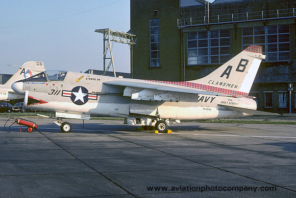 US Navy VA-46 LTV A-7B Corsair 154502/AB-311 (1977)