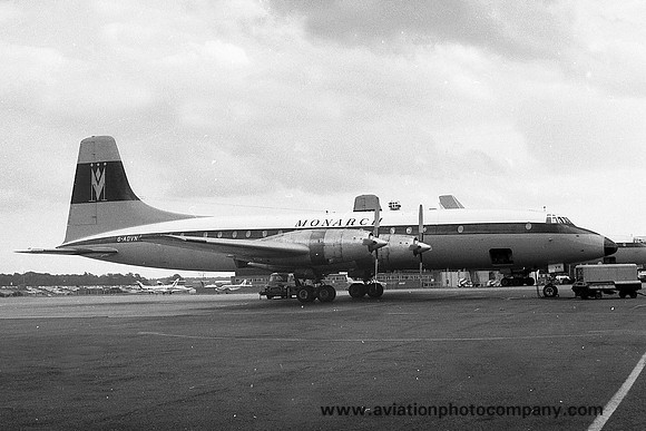 Monarch Airlines Bristol Britannia G-AOVN (1973)