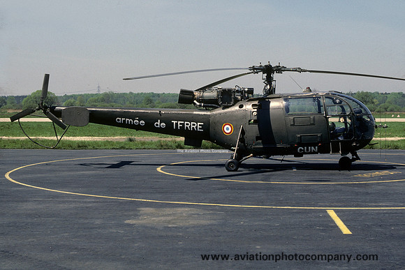 French Army 12 GHL Sud Alouette III 1106/CUN (1987)