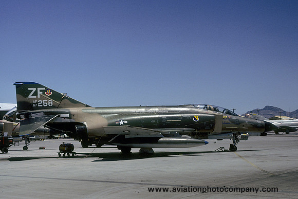 USAF 31 TFW 309 TFS McDonnell F-4E Phantom 67-0258/ZF (1979)