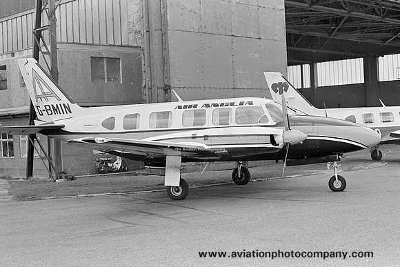 Air Anglia Piper PA-31 Navajo Chieftain G-BMIN (1978)