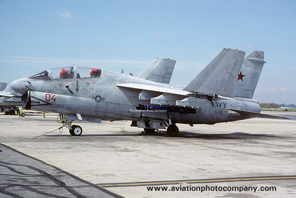 US Navy VAQ-34 LTV EA-7L Corsair 157657/04 (1991)