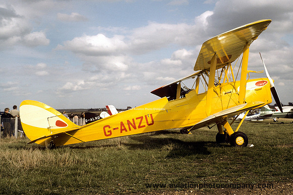 De Havilland Tiger Moth G-ANZU (1975)