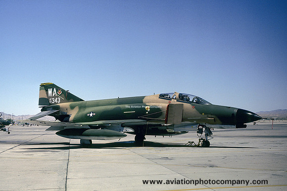 USAF 57 TTW 414 FWS McDonnell F-4E Phantom 68-0343/WA (1979)