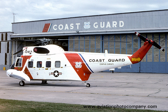 US Coast Guard Corpus Christi Sikorsky HH-52A CG1357 (1980)