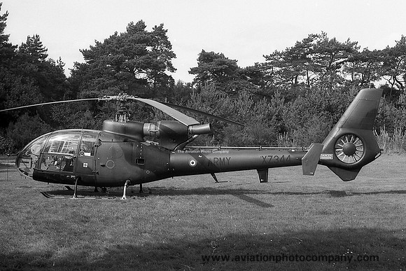 Army Air Corps 655 Squadron Westland Gazelle AH.1 XZ344 (1979)