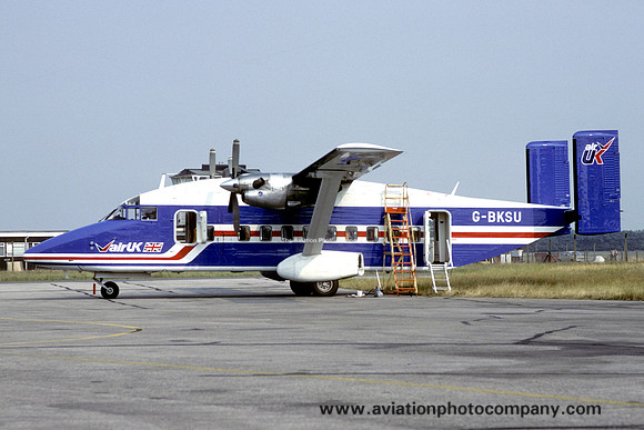 Air UK Short SD-330 G-BKSU (1983)