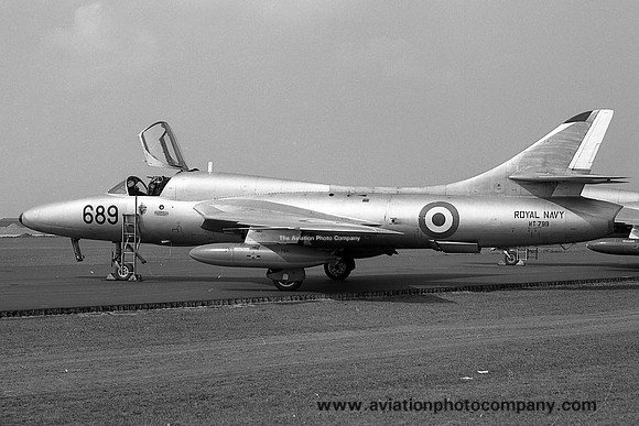 Royal Navy 764 Squadron Hawker Hunter T.8 WT799/689 (1967)
