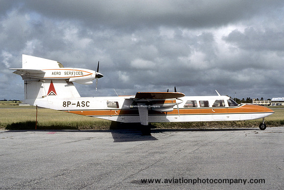Aero Services Britten Norman BN-2 Trislander 8P-ASC (1982)