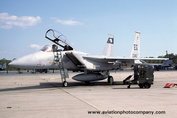 USAF 33 TFW 59 TFS McDonnell Douglas F-15D Eagle 82-0046/EG (1984)