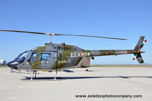 Italian Army Agusta AB-206C MM80872/EI-604 at Viterbo (2012)