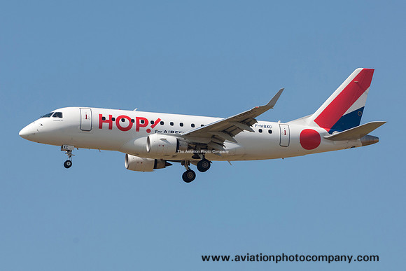 Hop! for Air France Embraer ERJ-170 F-HBXC at Paris CDG (2015)