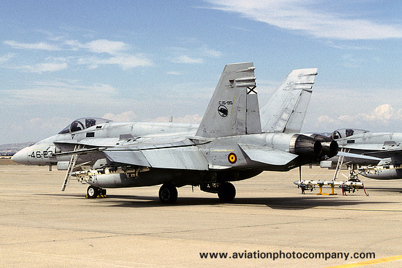 Spanish Air Force Ala 46 McDonnell Douglas F/A-18A Hornet C.15-95/46-23 (2005)