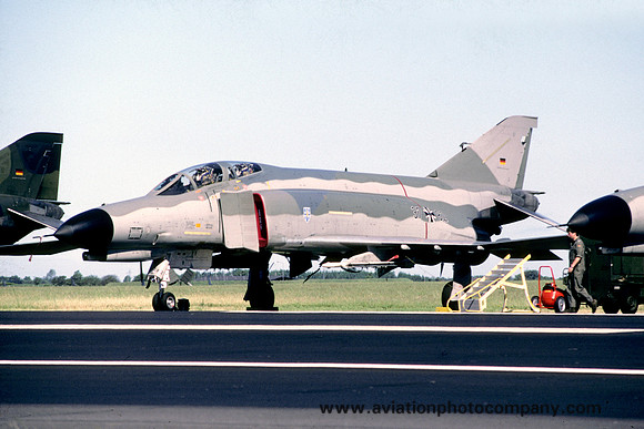 West German Air Force JBG35 McDonnell F-4F Phantom 37+82 (1988)