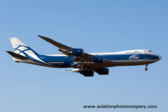 Air Bridge Cargo Boeing 747-8F VQ-BRH at Frankfurt (2016)