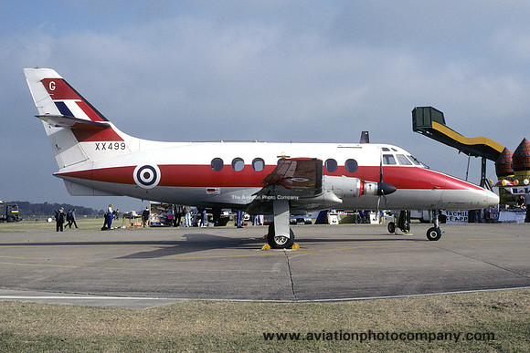 RAF 6 FTS Handley Page Jetstream T.1 XX499/G (1993)