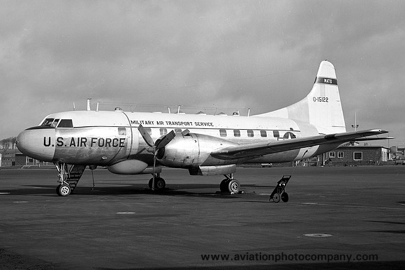 USAF MATS Convair VT-29B 51-5122 at Prestwick