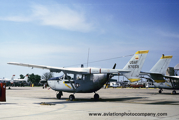 USAF 67 TRW 602 TASS Cessna O-2A Skymaster 69-7658 (1979)