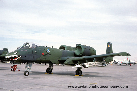 USAF 23 TFW 74 TFS Fairchild A-10A Thunderbolt 79-0195/EL (1981)