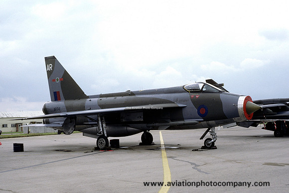 RAF 5 Squadron English Electric Lightning F.3 XP741/AR (1987)