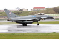 RAF 6 Squadron BAE Typhoon FGR.4 ZK359 at Lajes (2025)