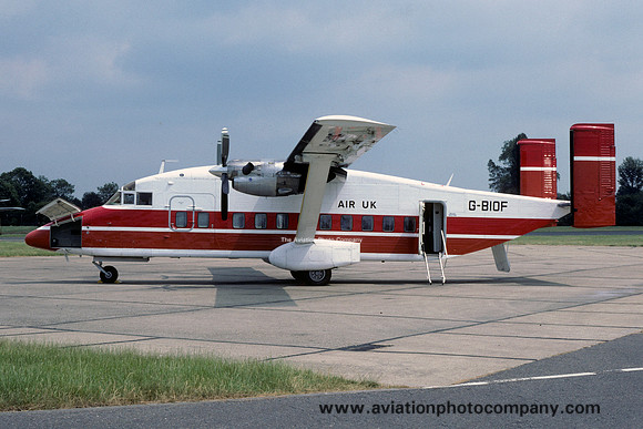 Air UK Short SD-330 G-BIOF (1984)