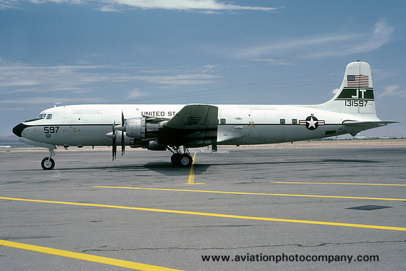 US Navy VR-52 Douglas C-118B Liftmaster 131597/JT (1980)
